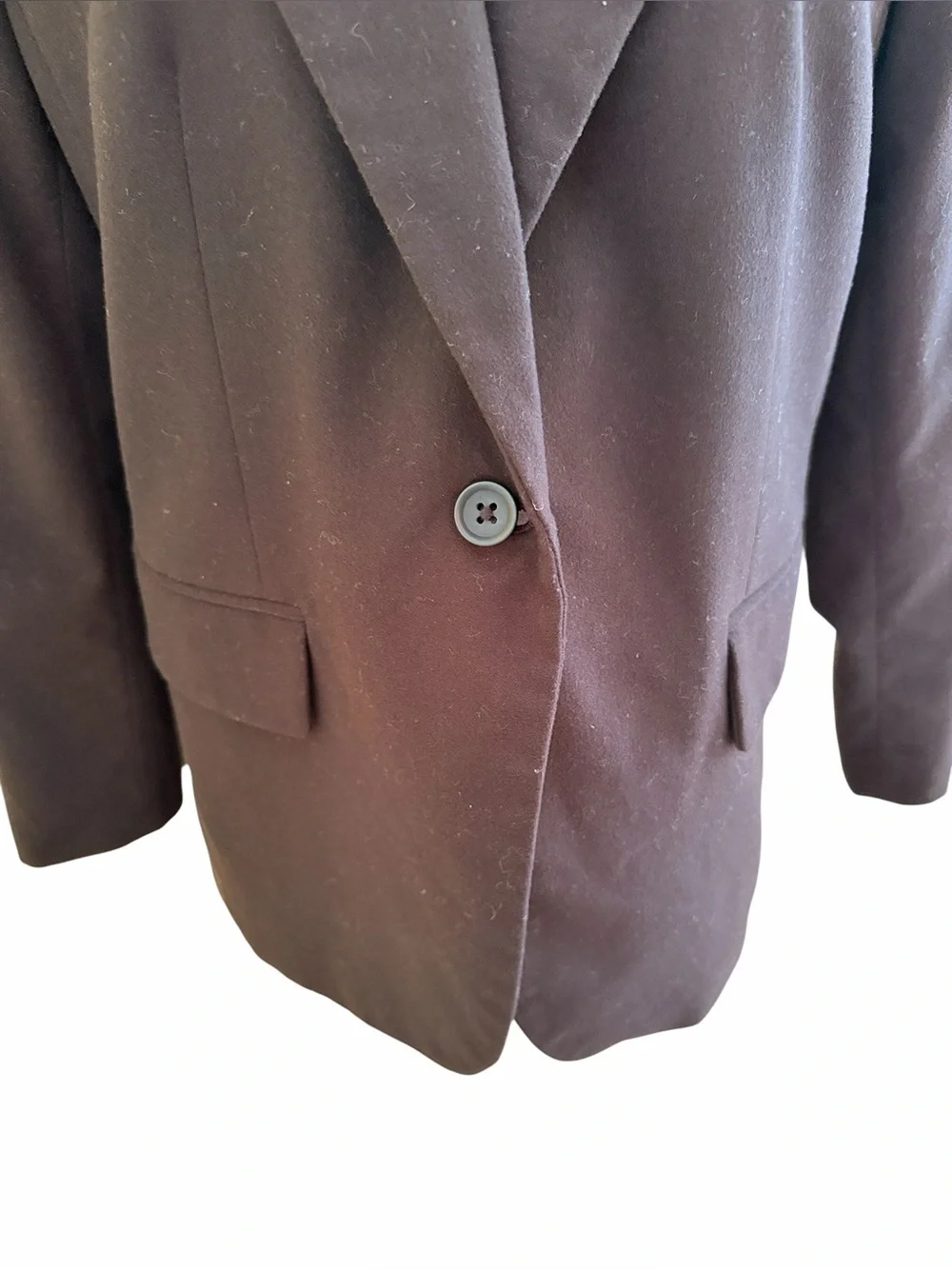Banana Republic Classic Black Single Button Blazer 12P